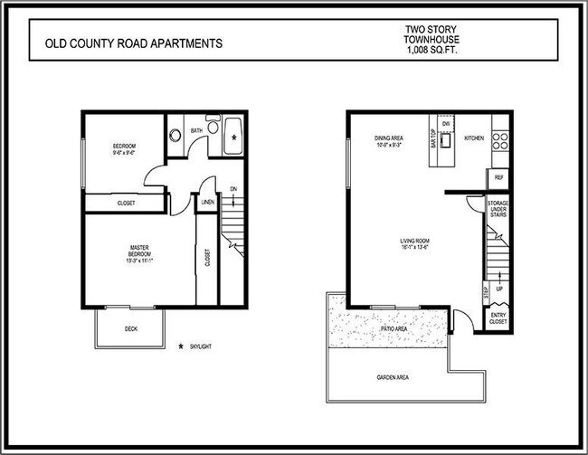 Floorplan - Old County Road Apartments
