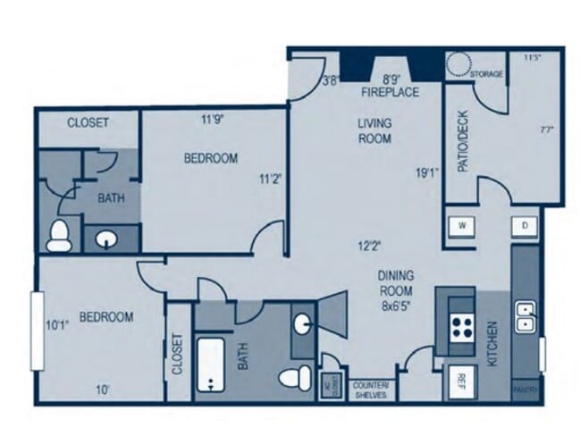 Floorplan - The Branch at Medical Center