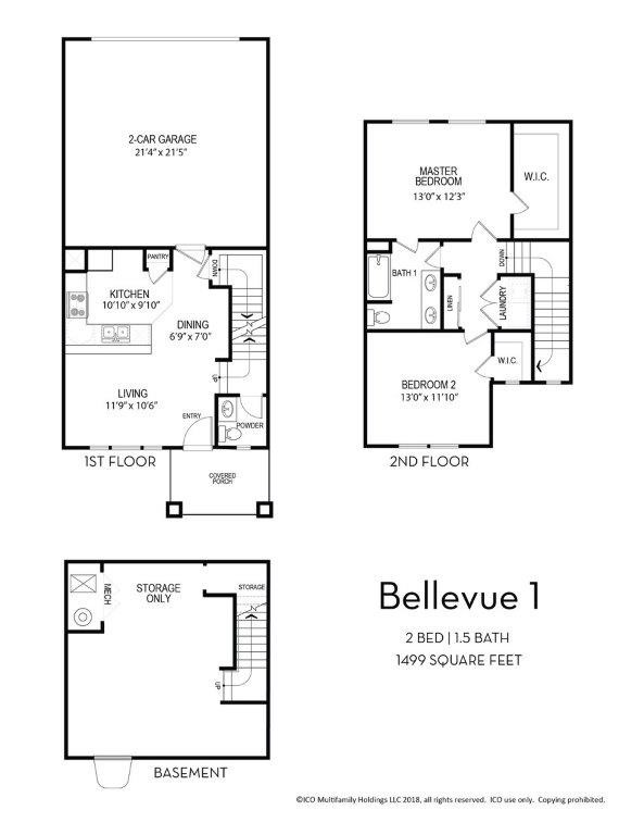 Floorplan - Parkview Towns