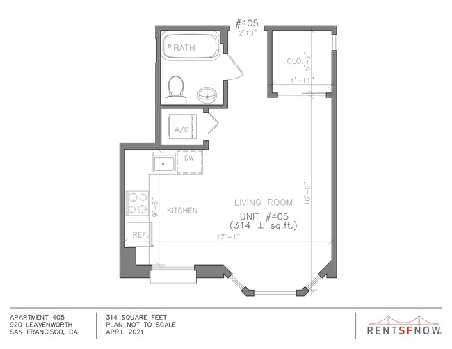 Floorplan - 920 Leavenworth