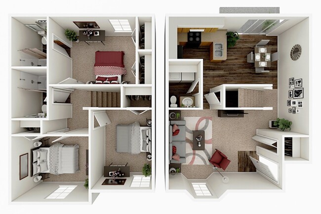 Floorplan - Cumberland Manor Apartments