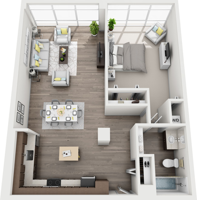 Floorplan - The Cabochon at River Oaks