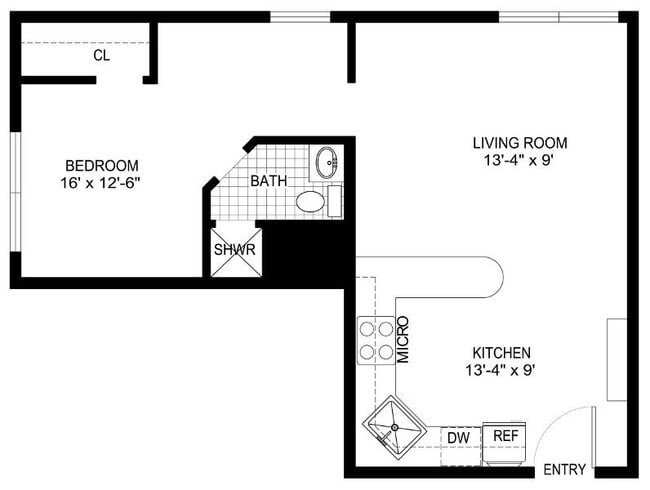 Floorplan - North Hills Apartments, LLC