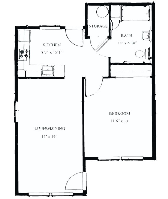 1BR/1BA - Nunnawauk Meadows
