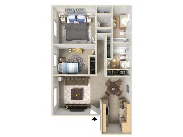 Floorplan - Shasta Terrace