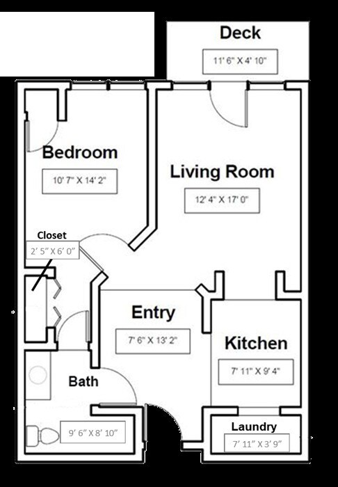 1 Bedroom B - Kingsway Retirement Living