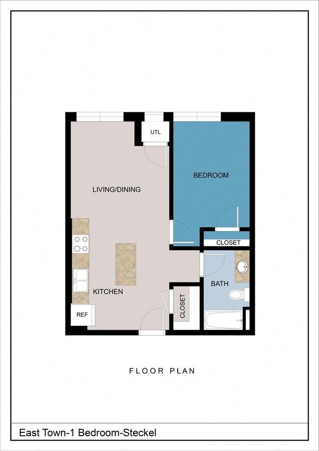 Floorplan - East Town Apartments