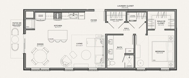 Floorplan - One West Drive