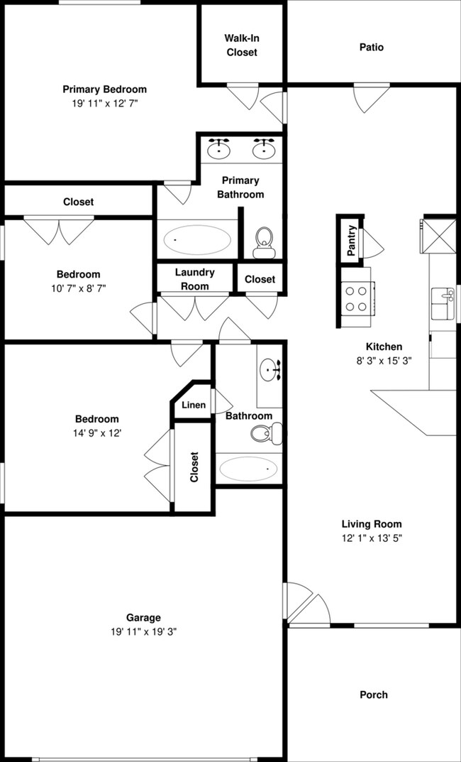 Building Photo - One Month Free! Nice 3 Bedroom Home locate...