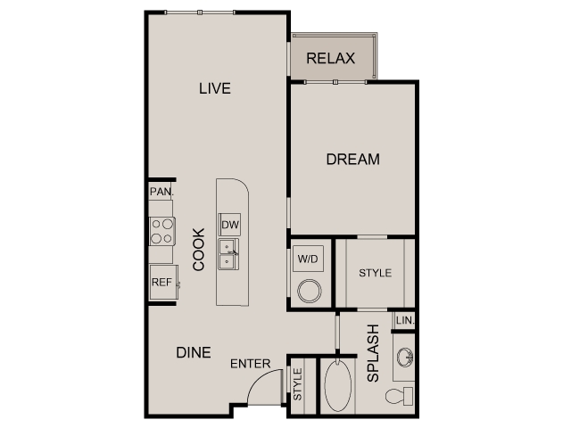 Floorplan - 7166 at Belmar