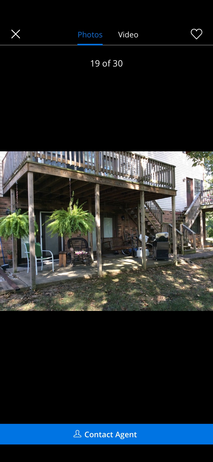 Back patio - 206 Halia Cres