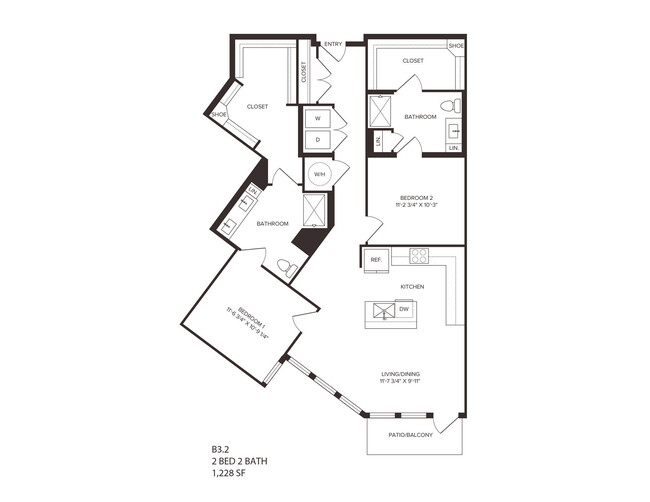 Floorplan - The Boheme