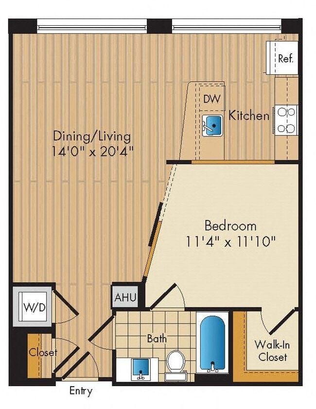 Floorplan - Flats 130 at Constitution Square