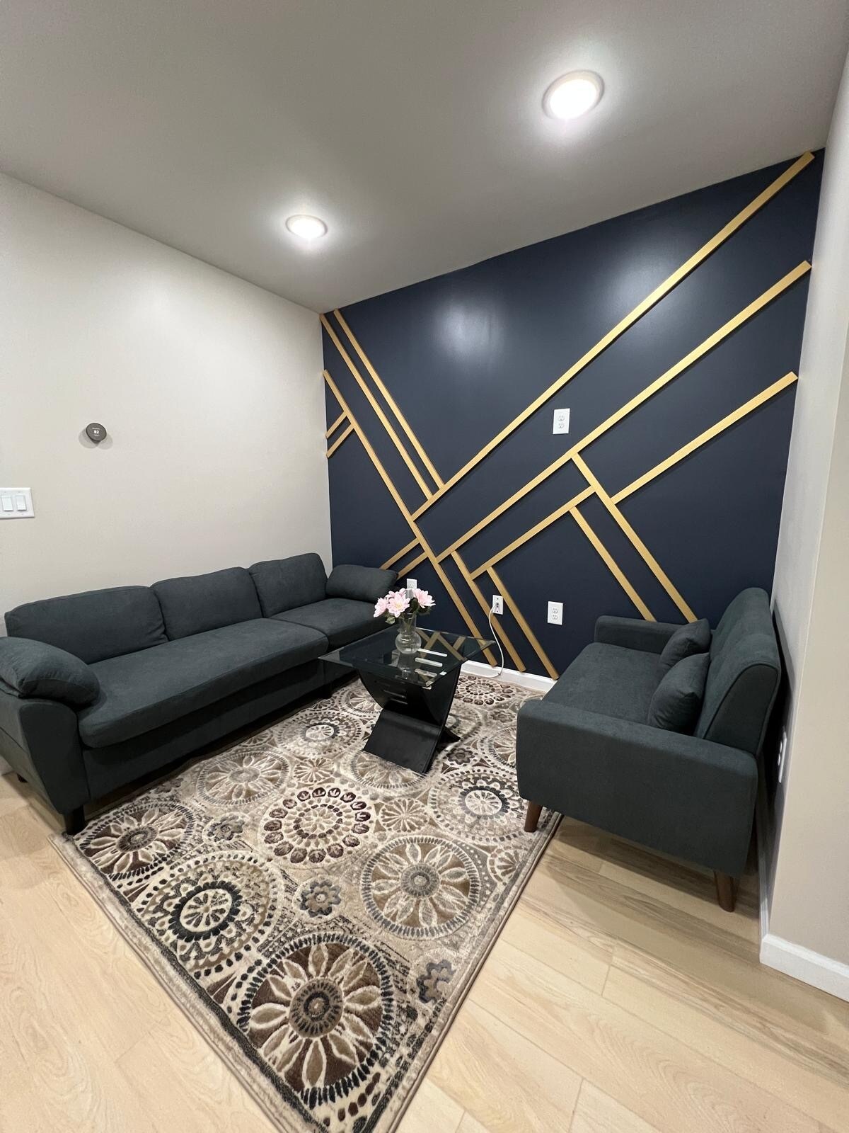 Living room with furnished option - 40 Lewis Ave