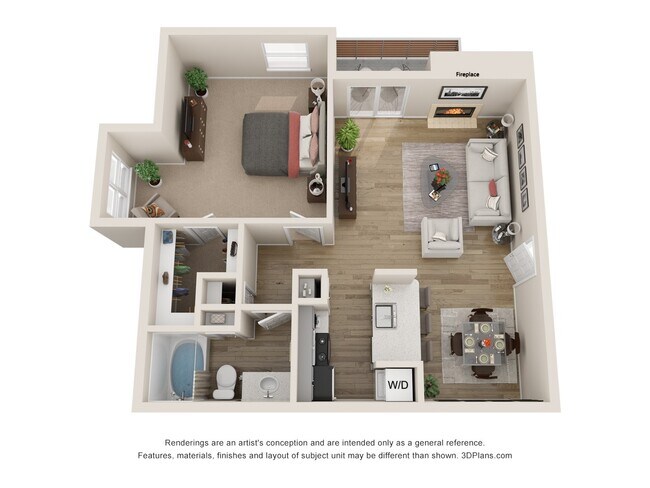 Floorplan - Vine Apartments