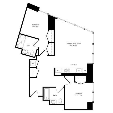 Floorplan - Two Blue Slip