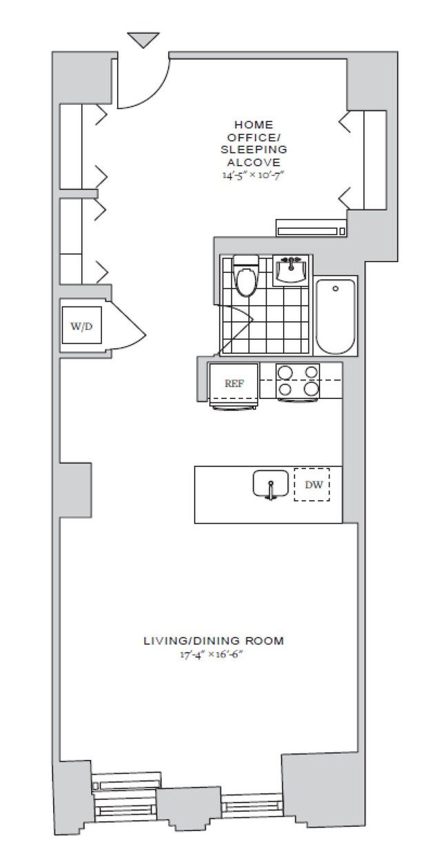 Floorplan - 70 Pine Apartments