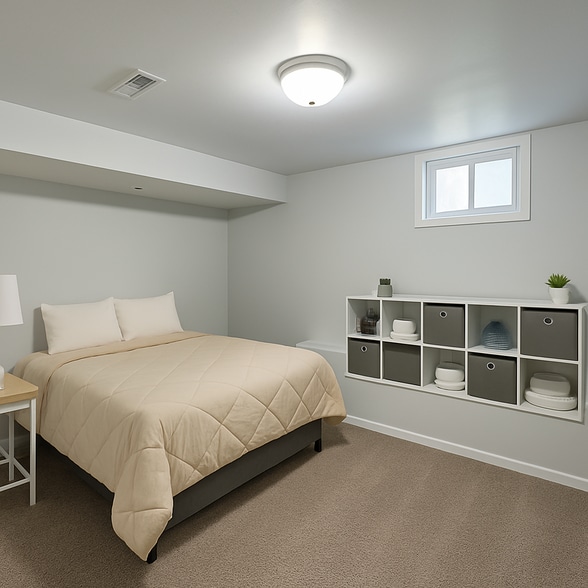 Bedroom 3 (Basement) - 626 N 41st Ave