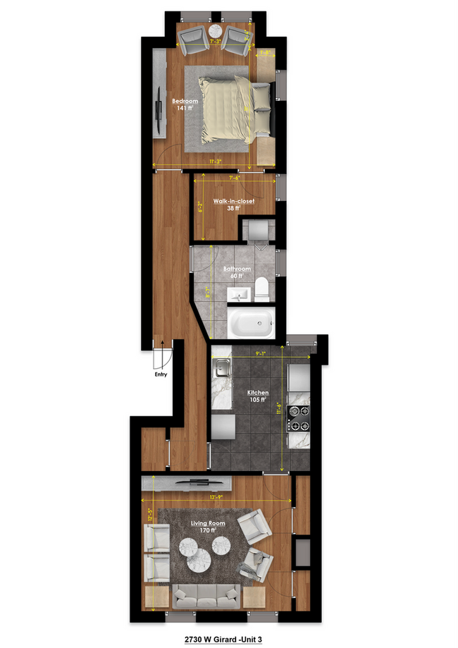 Building Photo - Spacious one bedroom unit in a great locat...