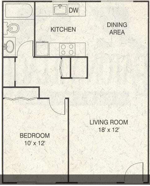 Floorplan - Bridge City Apartments