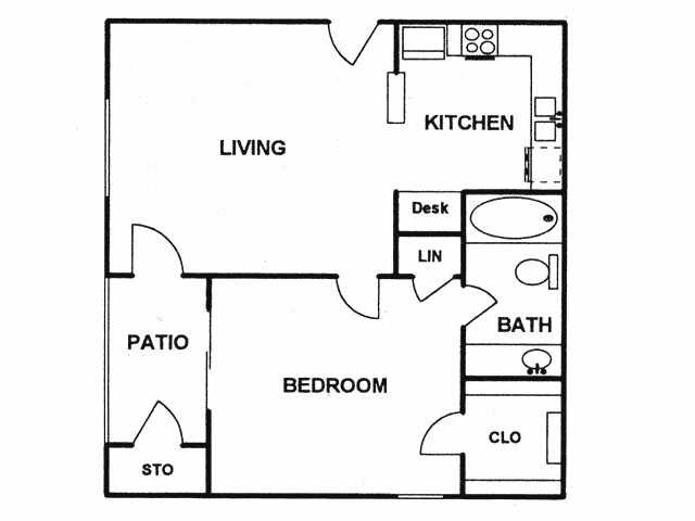 1BR/1BA - West Oaks Landing