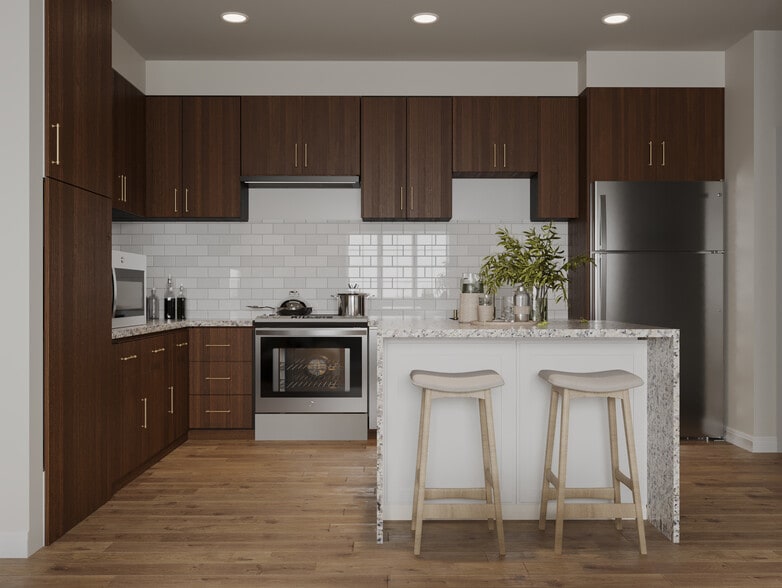 Kitchen - Cresta Ranch Apartments