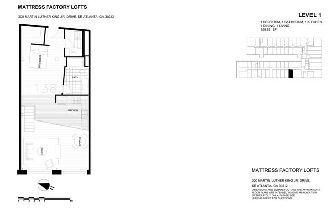 Floorplan - Mattress Factory Lofts
