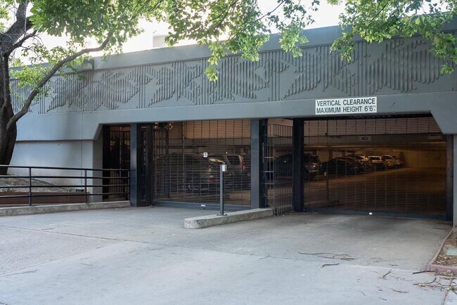 Vehicle entrance to adjacent garage - 500 N St