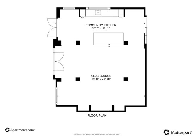 Community Kitchen/ Club Lounge - The Elmwood