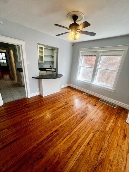 Dining room/office/lounge area. - 2107 Maury Ave