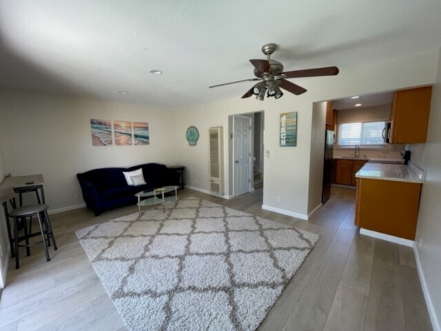 Downstairs Living Area - 3320 Lochinvar Ave