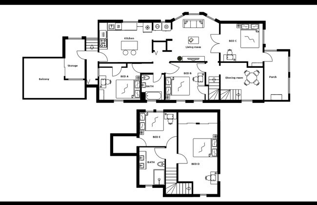 Building Photo - Room in Shared 5 bed/2 bath home