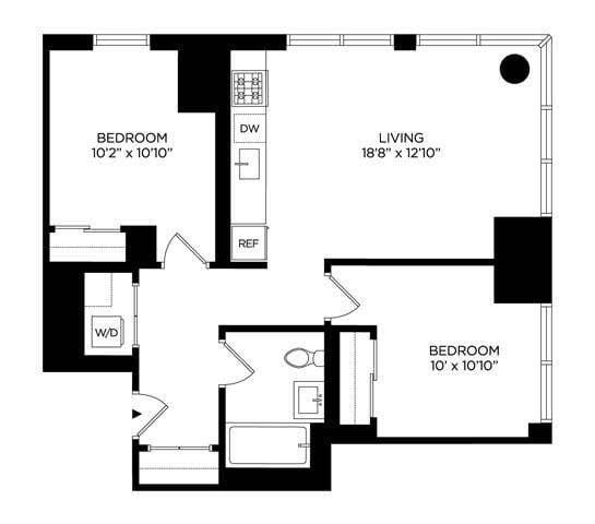 Floorplan - Lincoln at Bankside