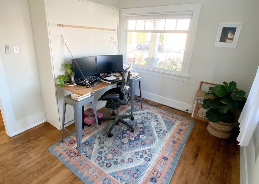 office / murphy bed is super comfortable - 742 E 3rd St