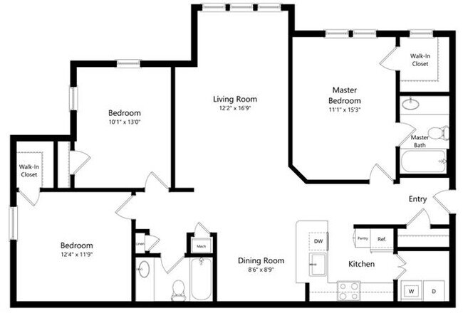Floorplan - Indigo Apartments Gainesville