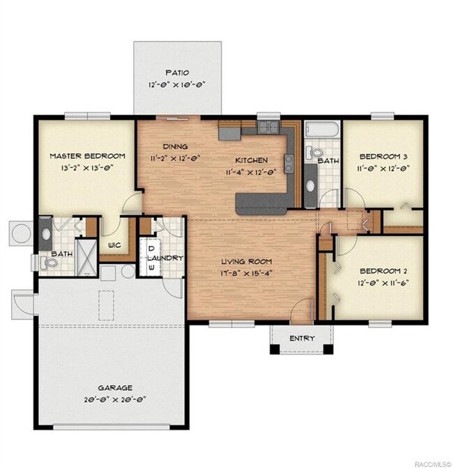 Building Photo - New 3/2/2 fenced home with Many Upgrades i...