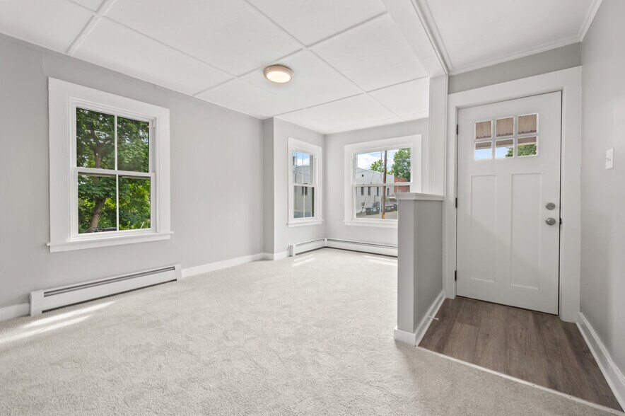 Living Room/Front Door - 17 Locust St