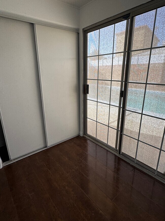 Bedroom view to pool - 11041 Leadwell St