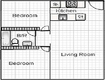 2BR/1BA - Casa De Flores