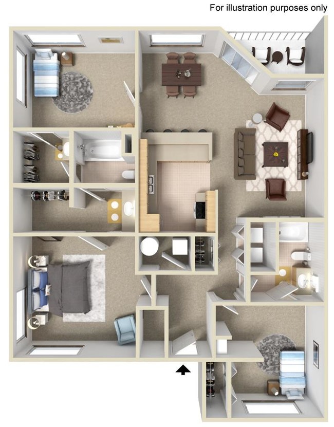 Floorplan - Signature Pointe of Bay Hill Springs