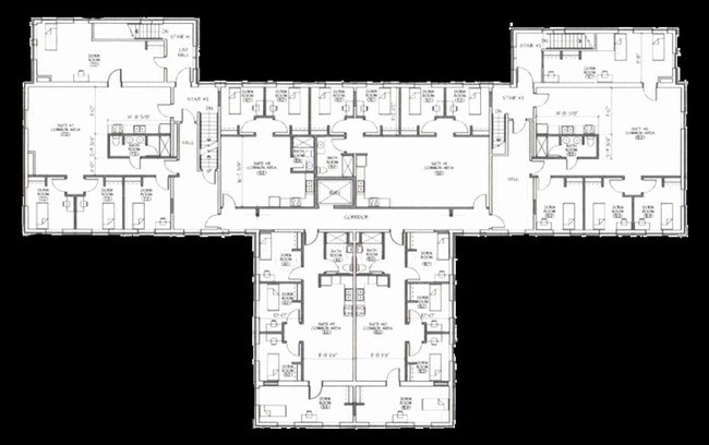 Floorplan - Dillon Hall Apartment Complex
