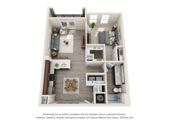 Floorplan - The Baldwin at St. Paul Square