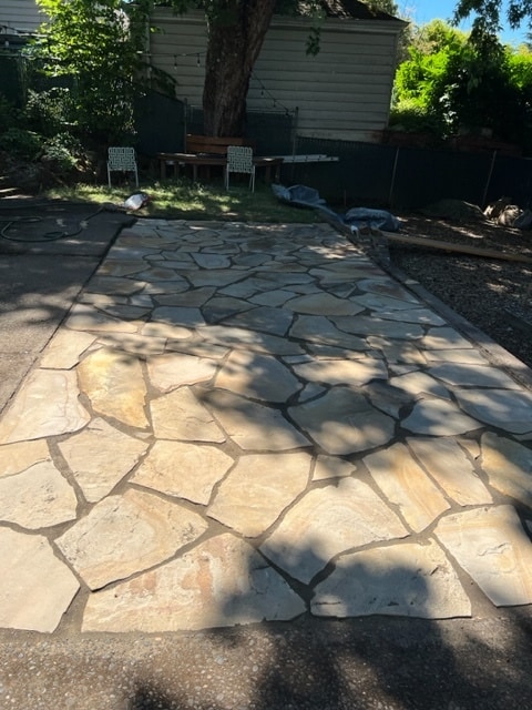 Backyard - 4407 SE Tibbetts St