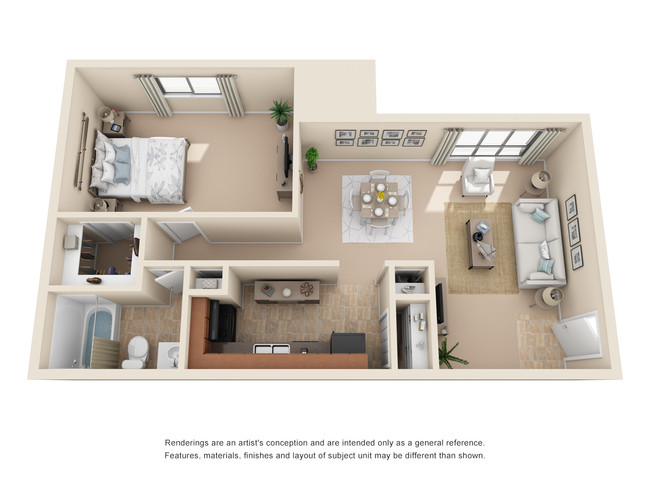 Floorplan - Wellington at Western Branch Apartments