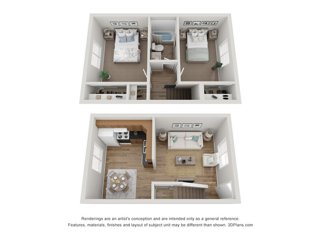 Floorplan - Sierra Townhomes