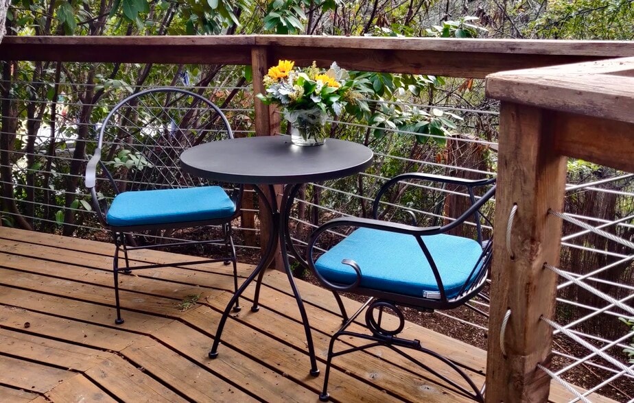 Deck Dining - 165 Terrace St