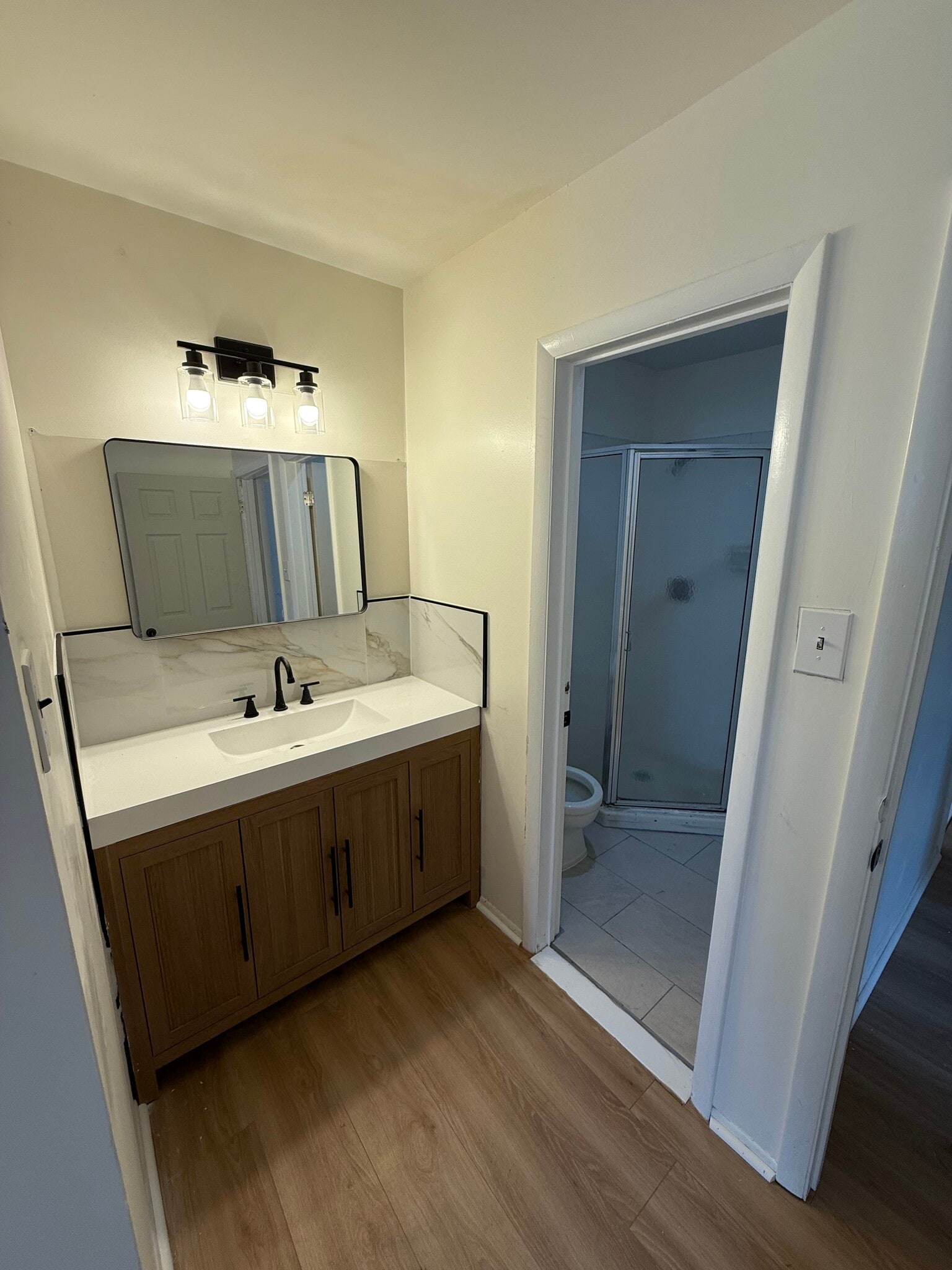 bathroom in master room - 60 Sandra Rd