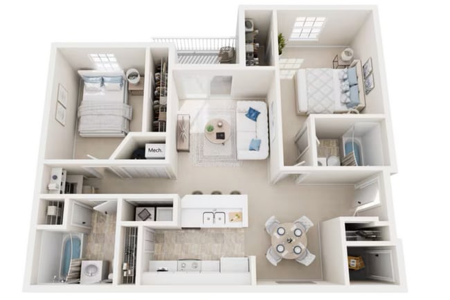 Interior Photo - The Villas at North Oak