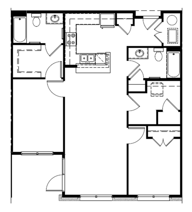 Floorplan - Walnut Park Apartments