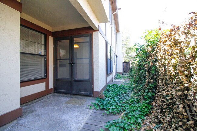 Downstairs Backyard Patio - 385 S Bernardo Ave